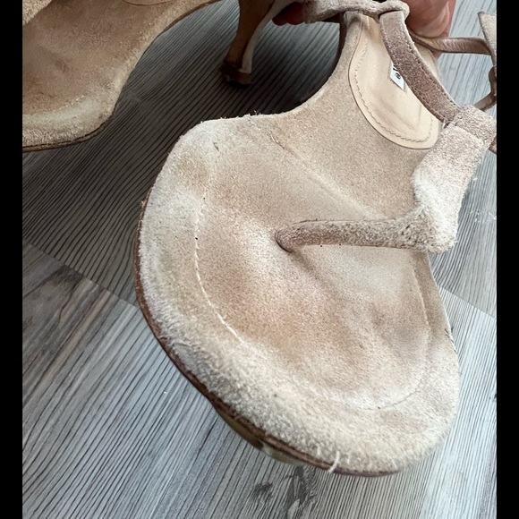 Manolo Blahnik Suede Sandals - Picture 4 of 9